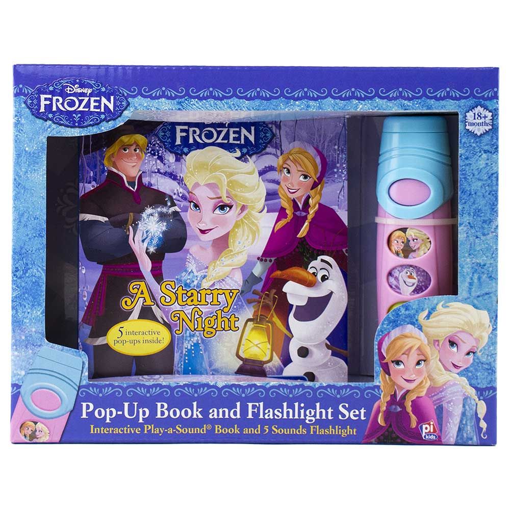 Disney Frozen - Pop-up Book and Flashlight Set