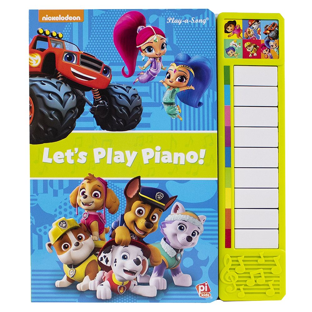 كتاب الأطفال التفاعل "Let's Play Piano"