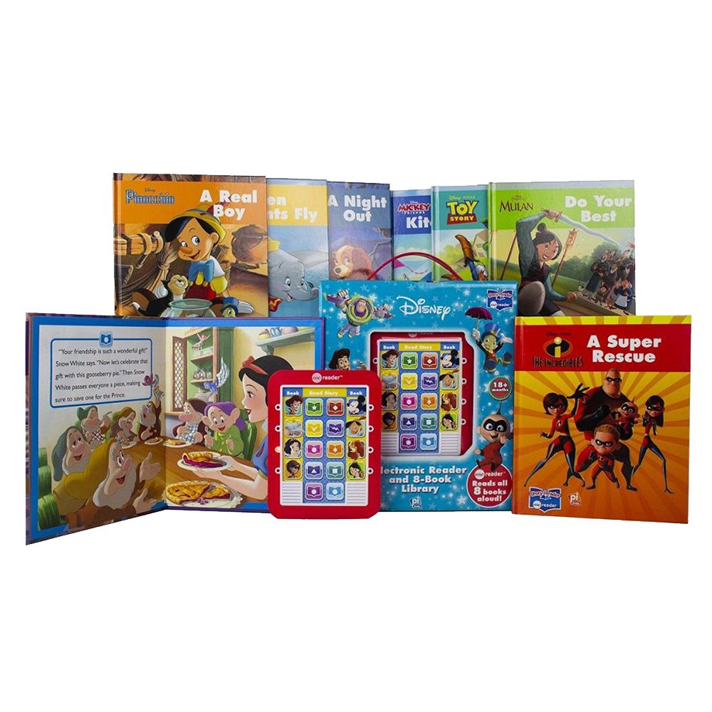 Disney Adventures Electronic Reader & 8-Book Library