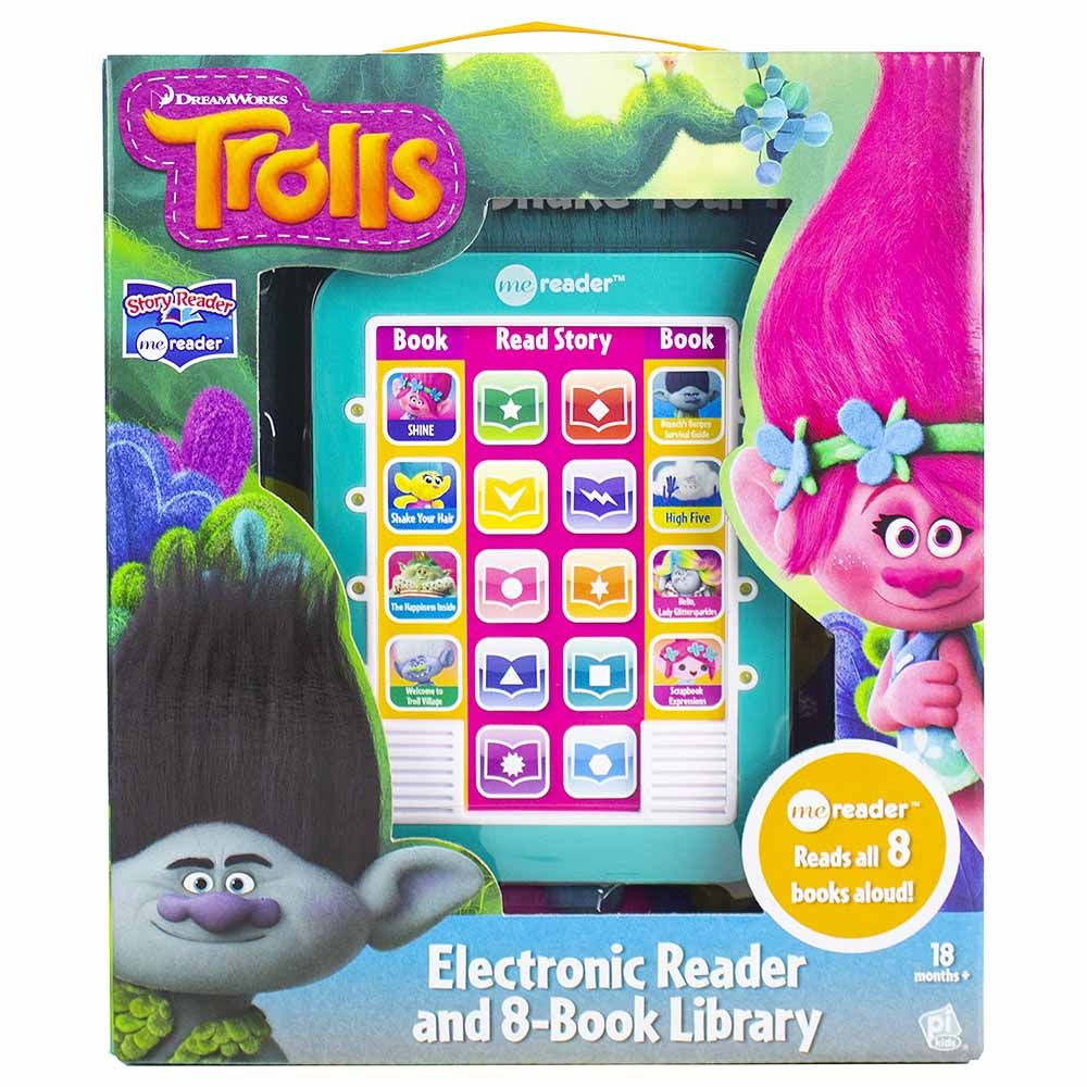 كتاب Dreamworks Troll Electronic Me Reader and 8 book Library