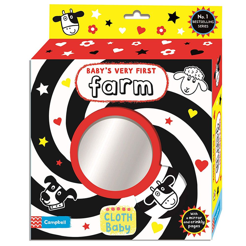 كتاب قماشي Baby;s Very First Cloth Book: Farm