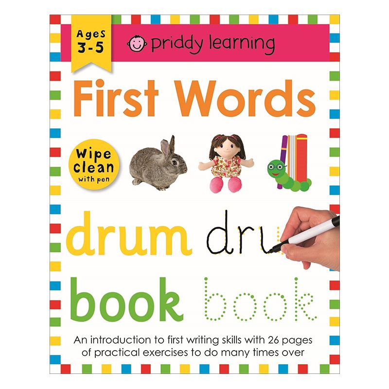 كتاب First Words بسطح قابل للمسح