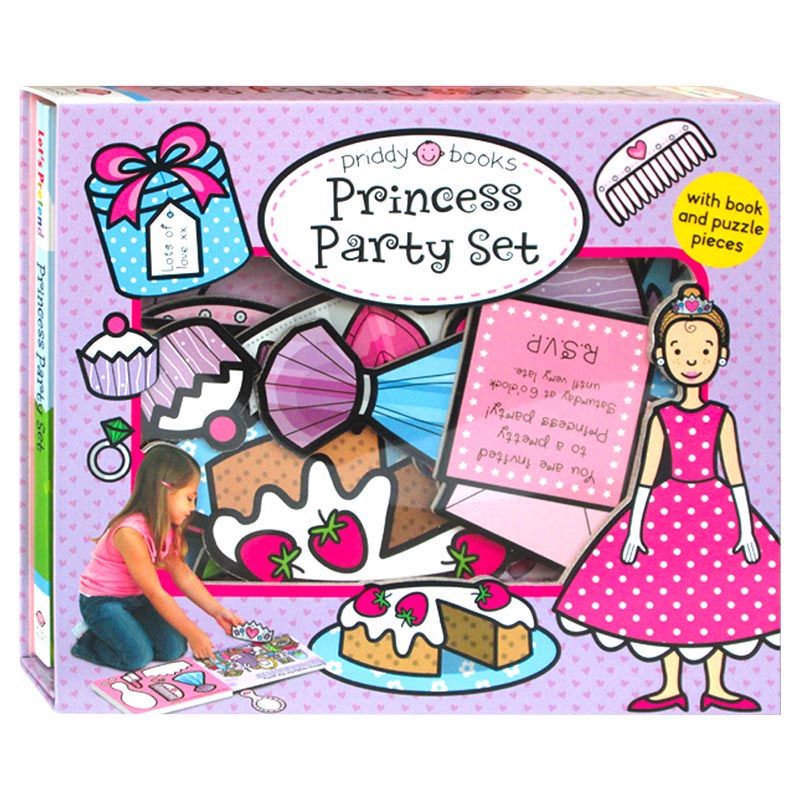 مجموعة كتاب Princess Party Set Let's Pretend