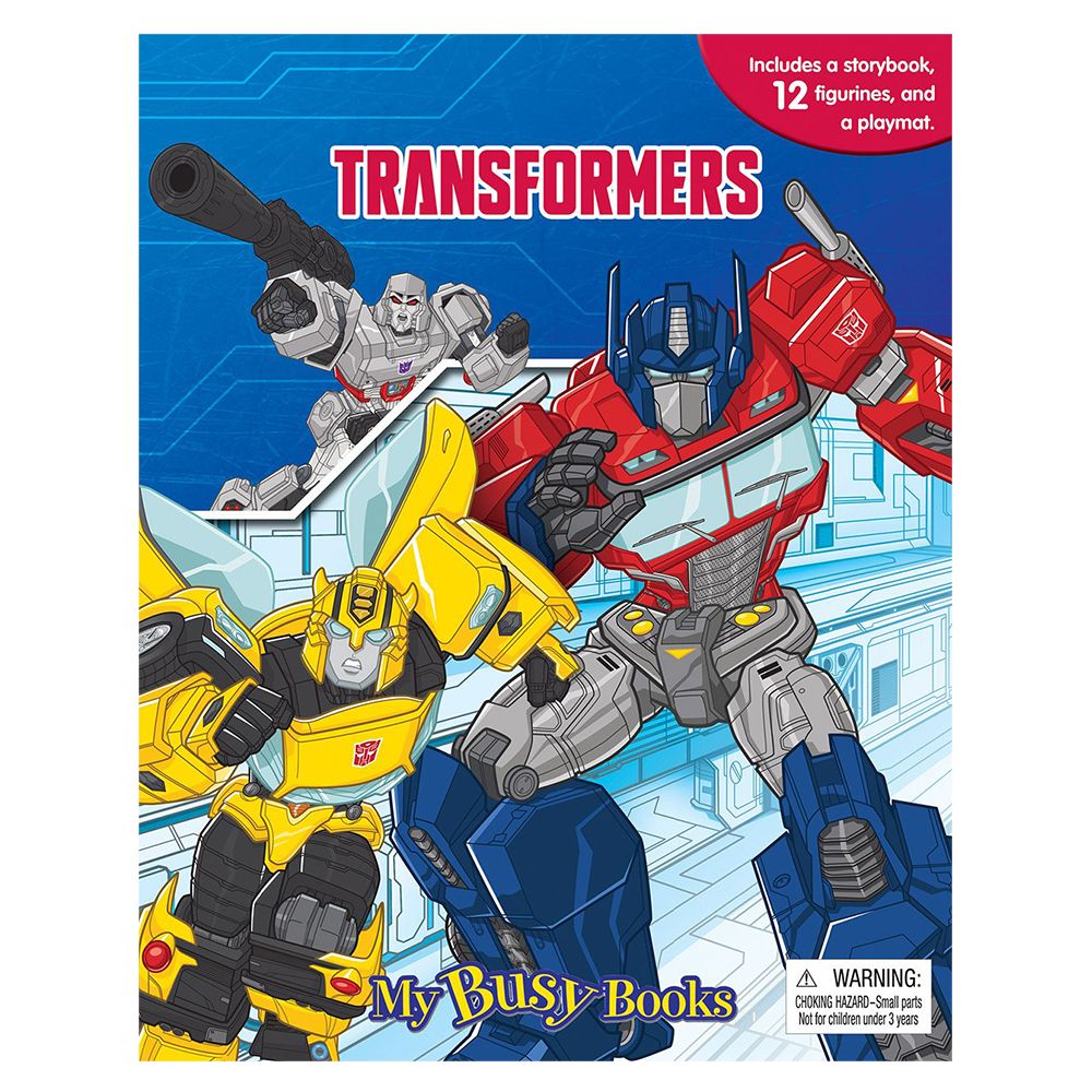 كتاب Transformers My Busy Book