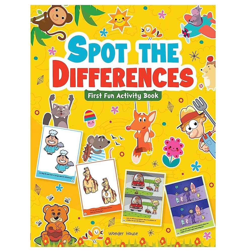 Spot The Difference Puzzle Activity Book