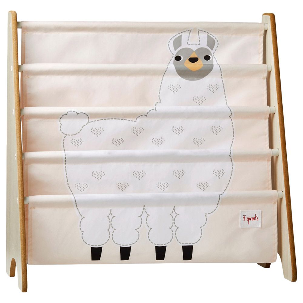 3 Sprouts - Llama Book Rack