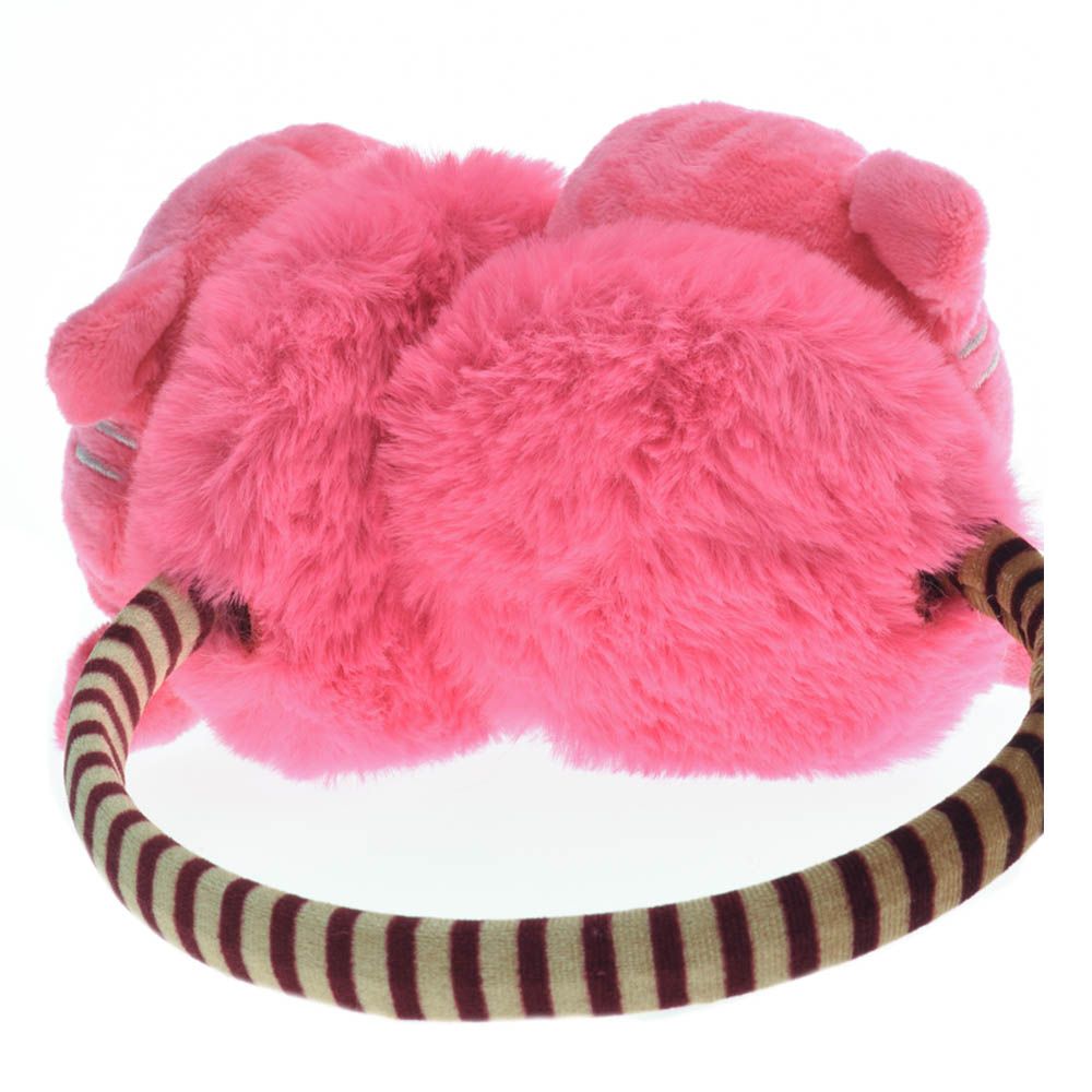 Uniq Kidz - Kids Girls Winter Ear Muff - Dark Pink