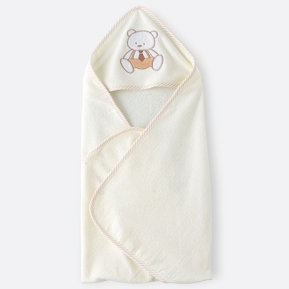 Tiny Hug - Baby Blanket With Hood - Pink