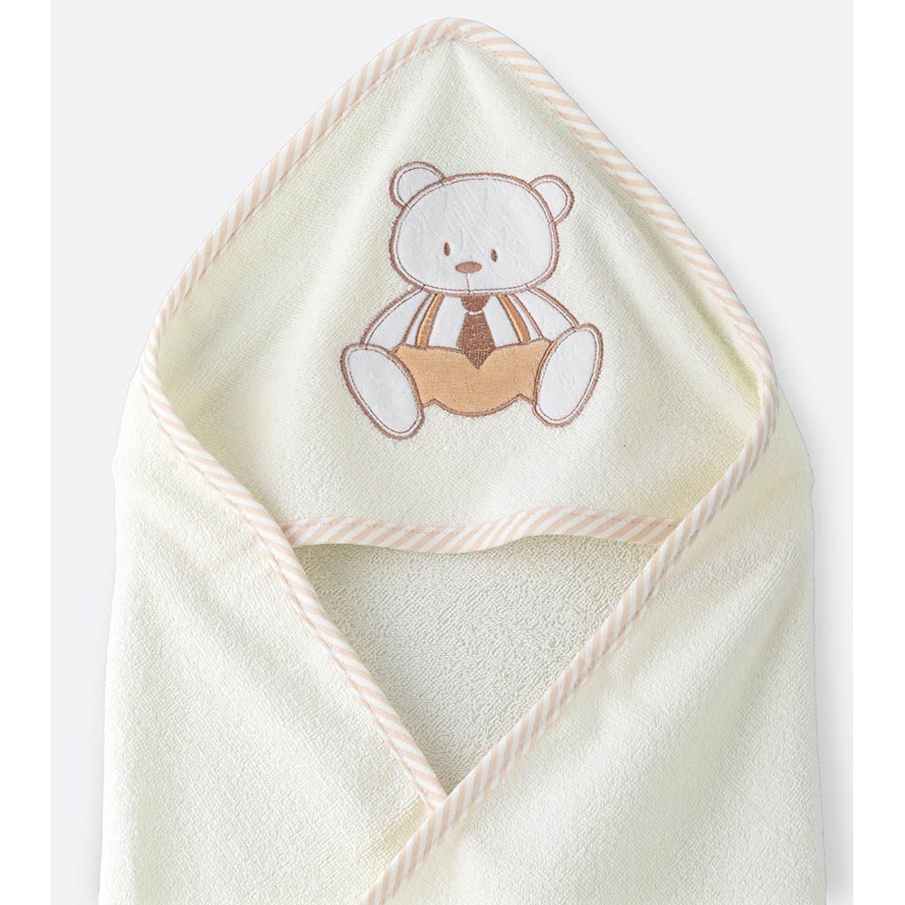 Tiny Hug - Baby Blanket With Hood - Pink