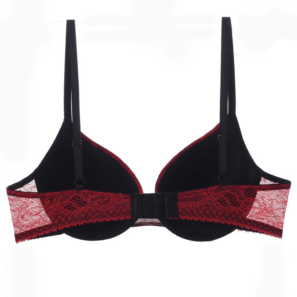 Lacy Dreams - Casual Lace Bra - Red