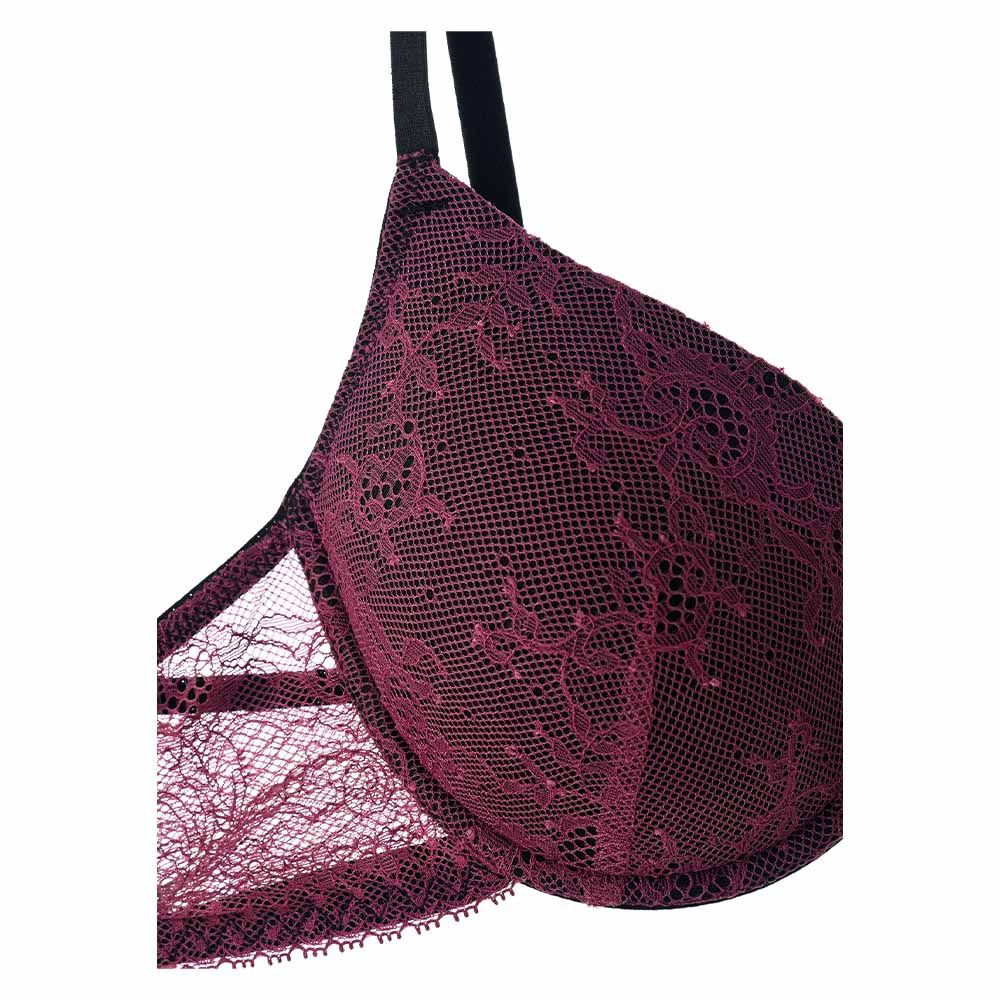 Lacy Dreams - Casual Lace Bra - Violet