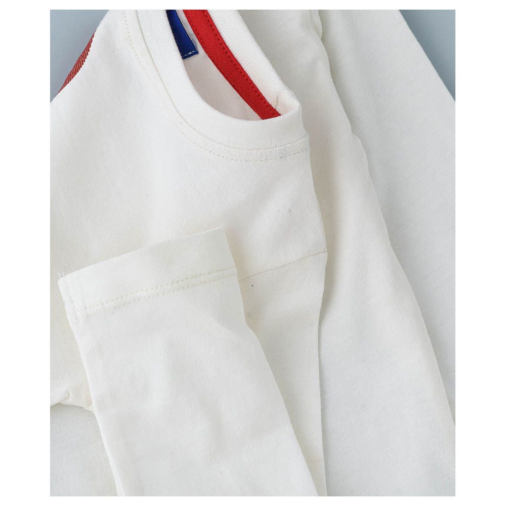 Jam - 91 Original Full Sleeves Top - White