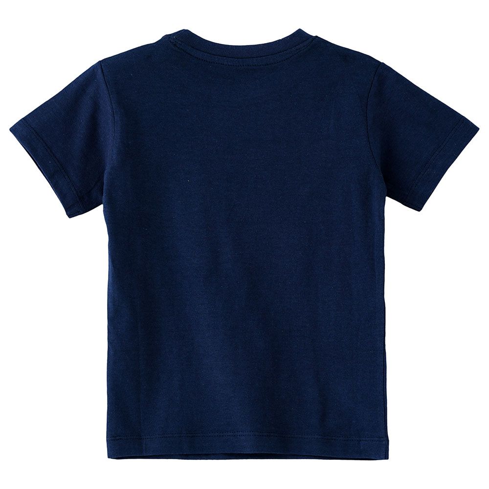 Jam - Boys Basic Round Neck Graphic T-Shirt - Blue