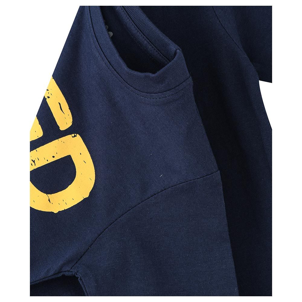 Jam - Boys Basic Round Neck Graphic T-Shirt - Blue