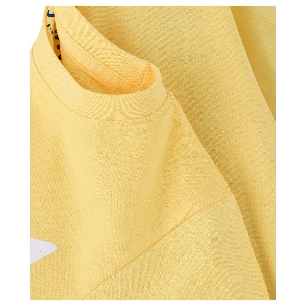 Jam - Boys Basic Round Neck Graphic T-Shirt - Yellow