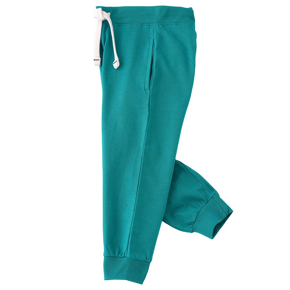 Jam - Boys Basic Knit Jogger - Teal Blue