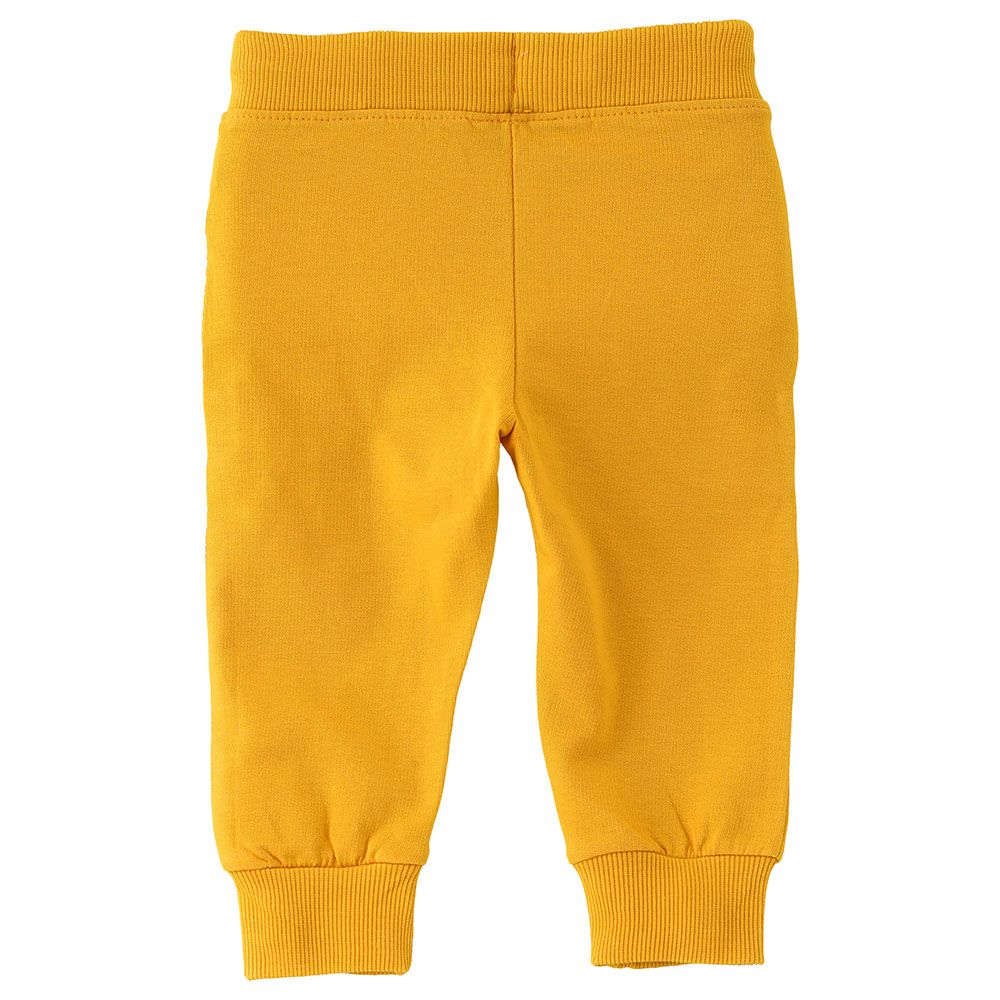 Jelliene - Girls Basic Knit Jogger - Mustard