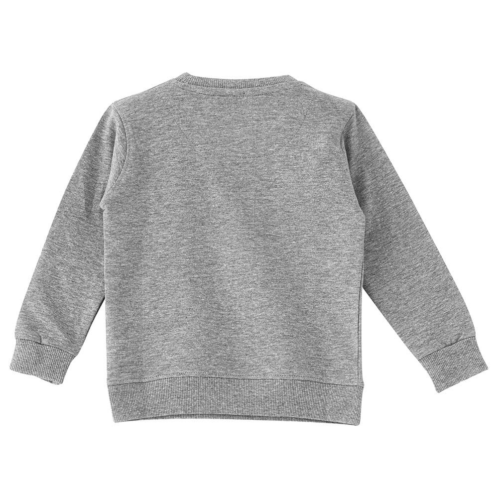 Jam - Boys Basic Round Neck Sweat Top - Grey