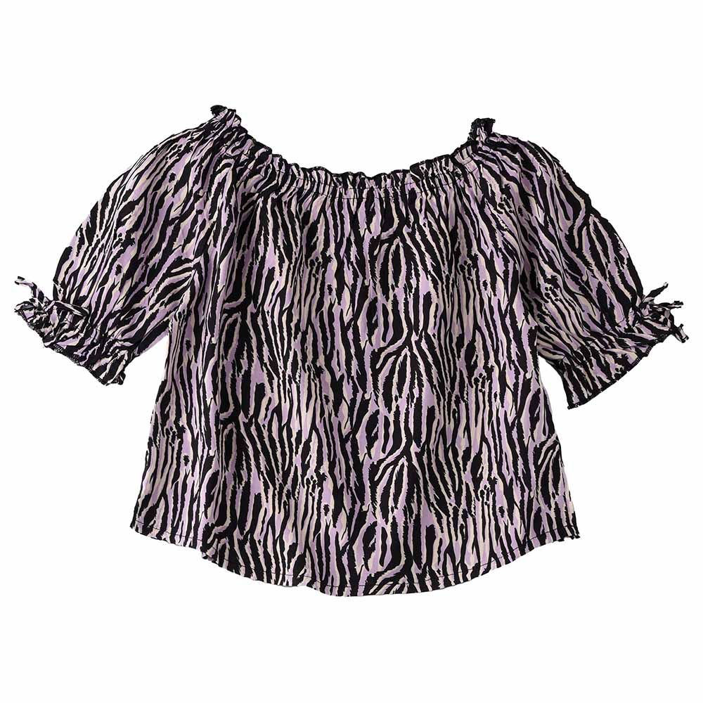 Jelliene - Aop Woven Top