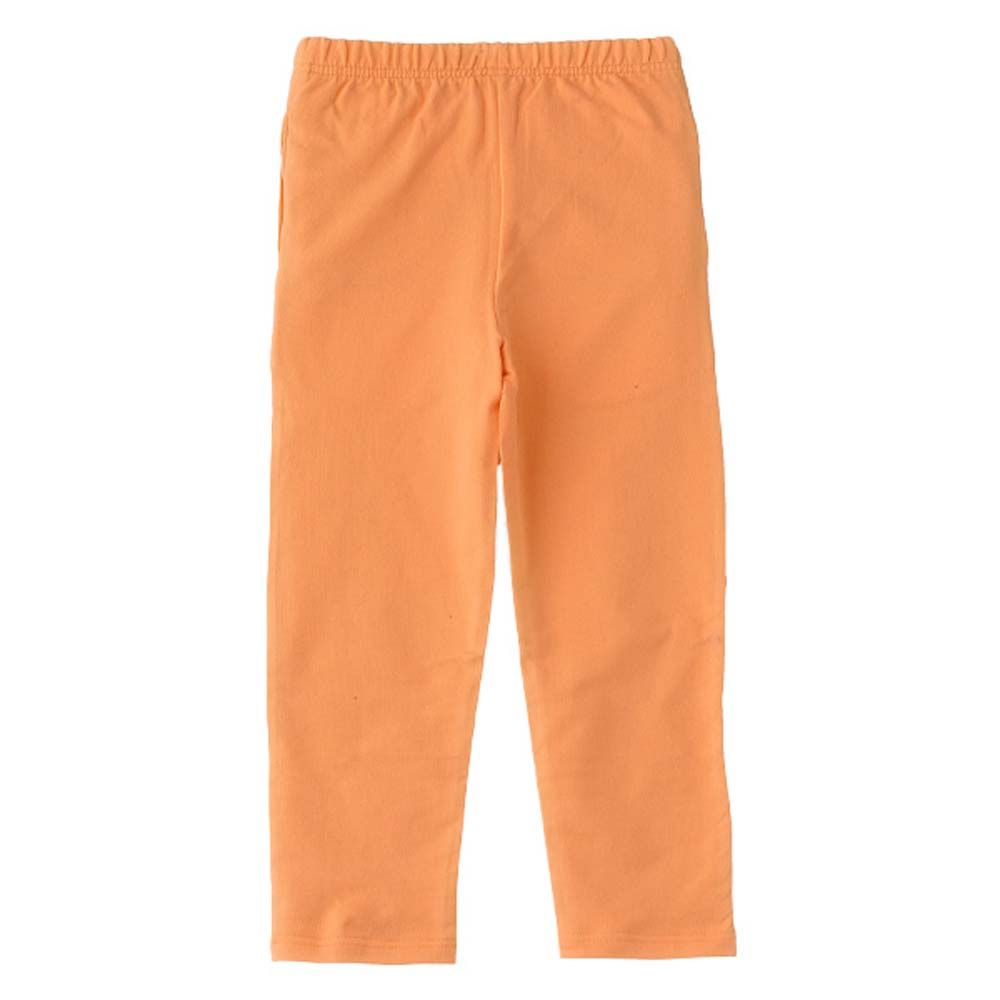 Jelliene - Girls Knitted Jogger w/ Print - Orange