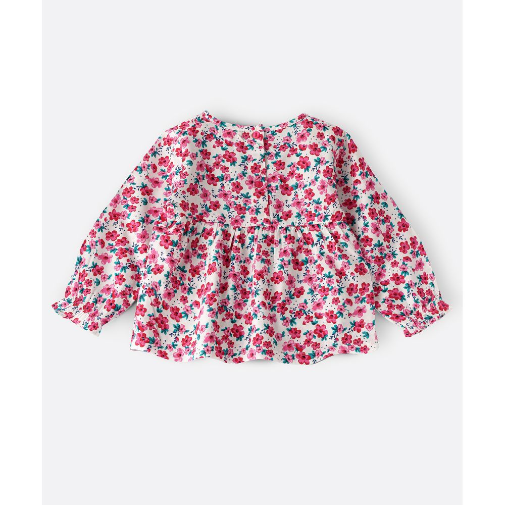 Jelliene - Woven Aop Top 