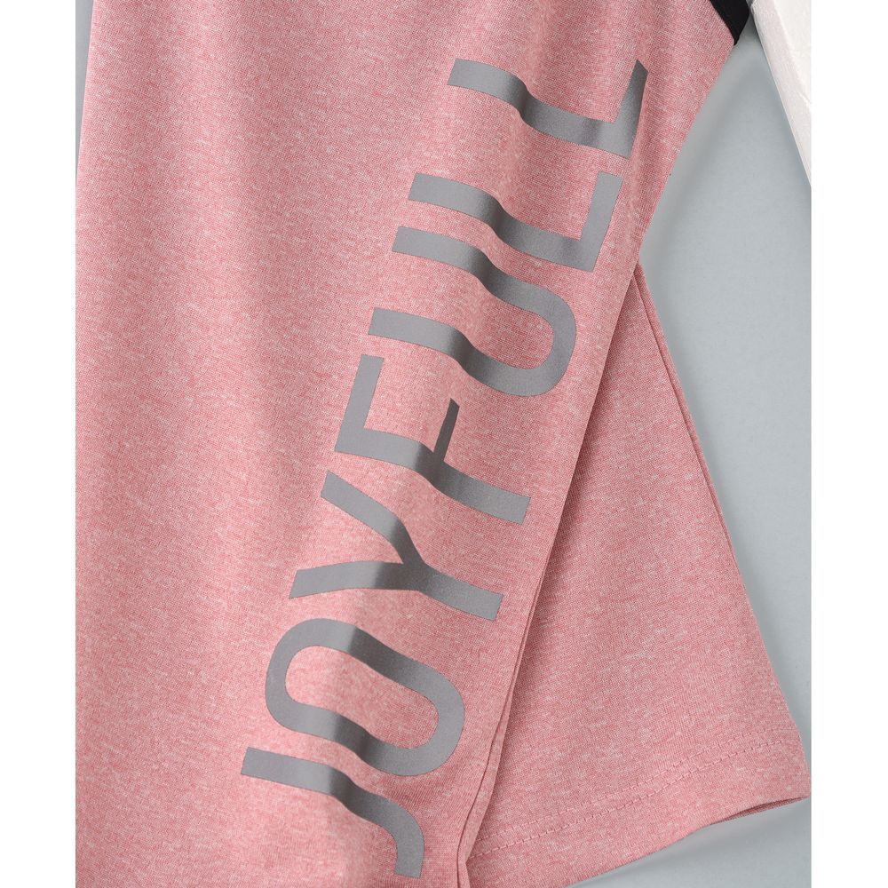 Jelliene - Knit Vest W/ Print - Pink