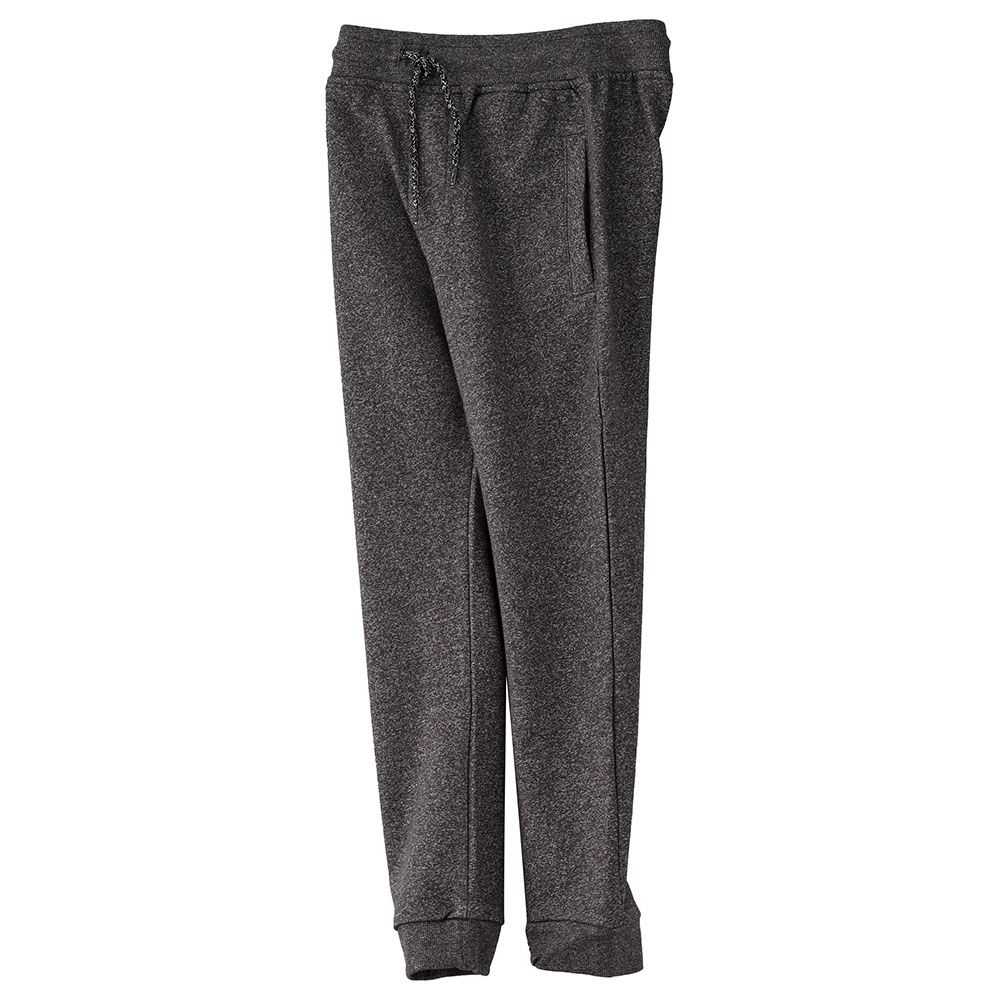 Jam - Knit Joggers With Slant Pocket - Grey