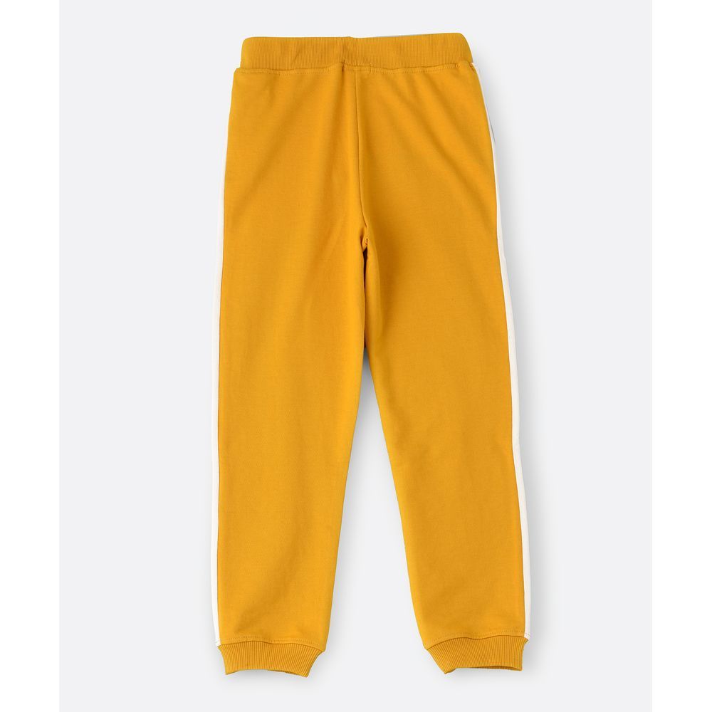 Jelliene - Solid Jogger W/ Elastic At Bottom - Yellow