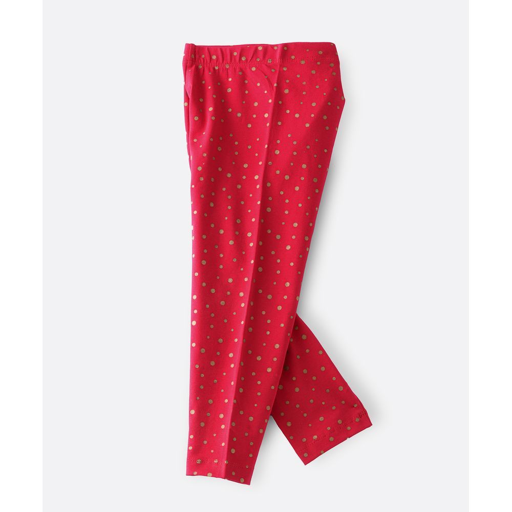 Jelliene - Legging W/ Glitter - Pink