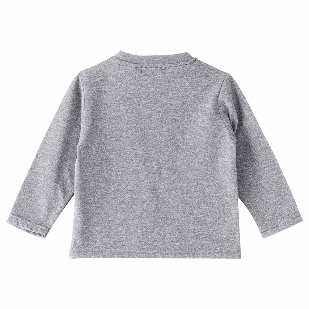 Jam - Knit Top w/ Small Pocket - Grey