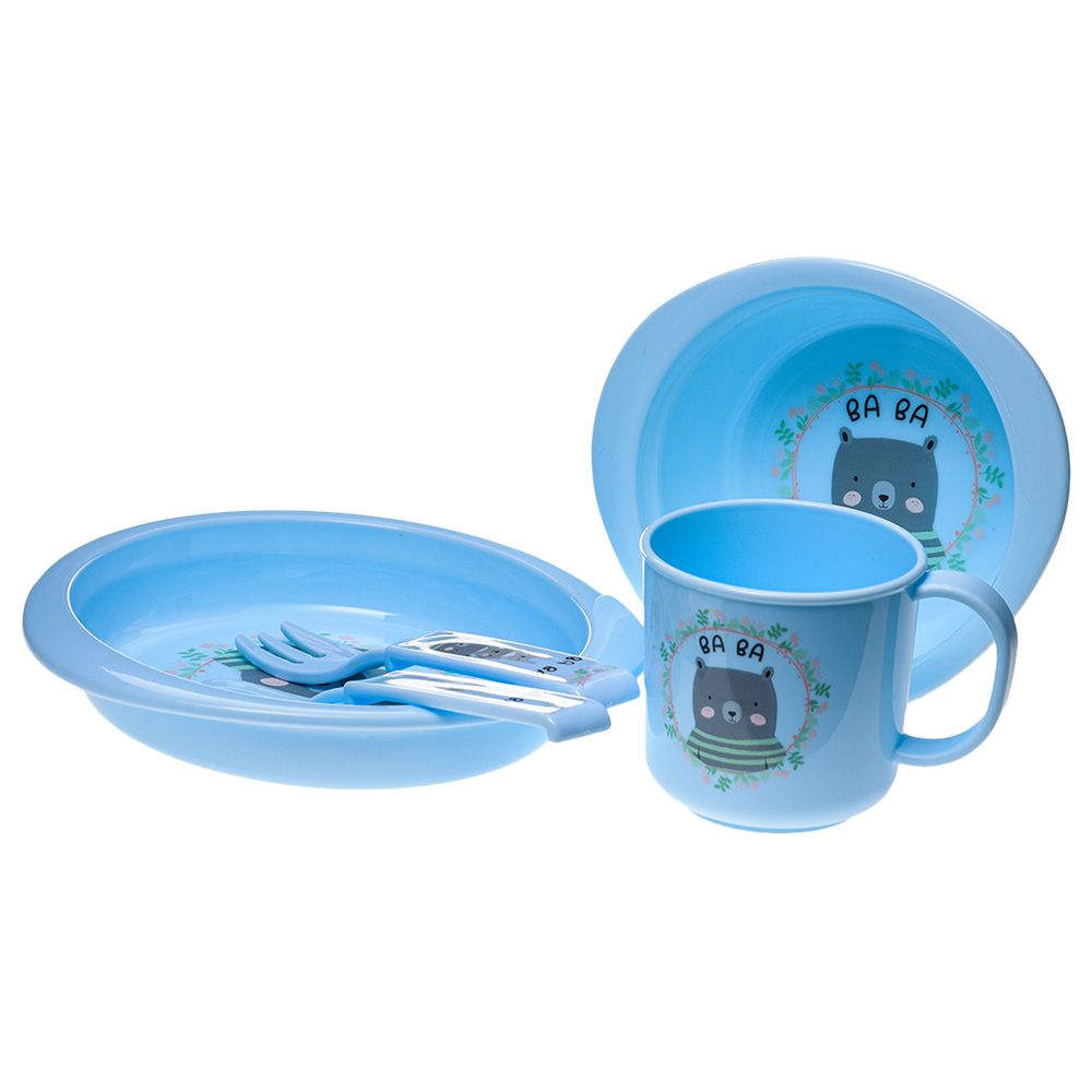 Uniq Kidz - Nanny Feeding Set - Blue