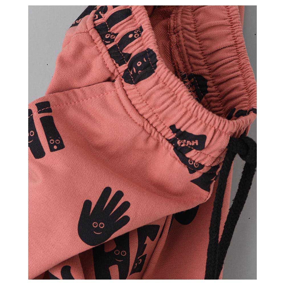 Jam - Hello Print Knit Jogger - Coral