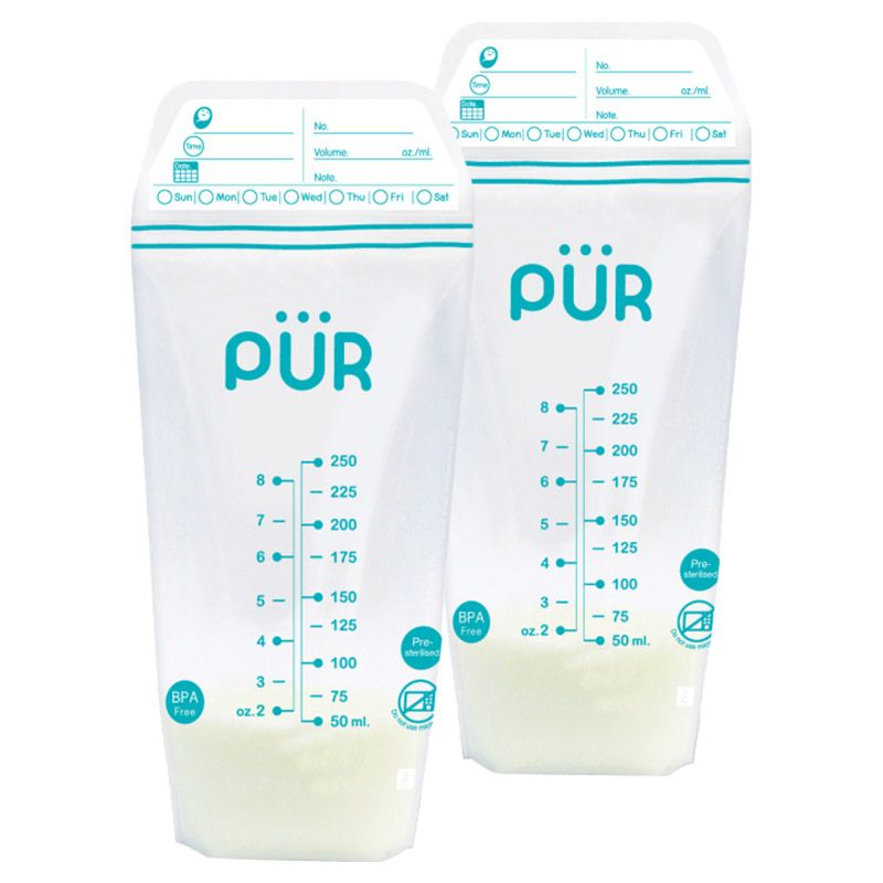 PUR - Milksafe Breast Milk Storage - 50 Bags Per Pack