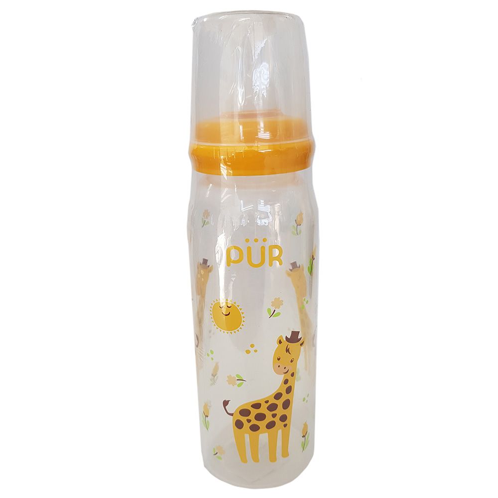 PUR - Classic Round Bottle 8oz/250ml - Yellow and Orange