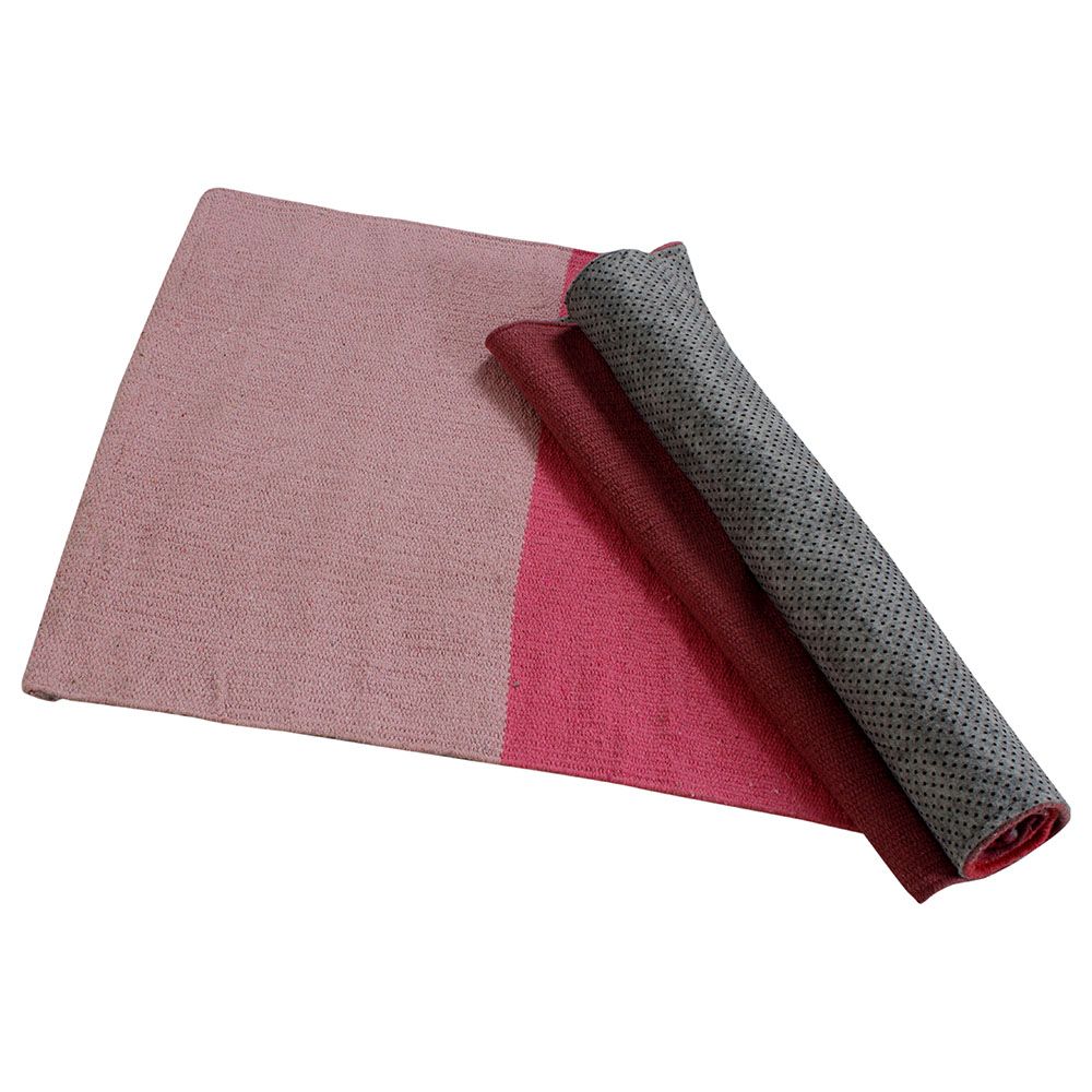 Cherrypick - Kids Room Rug Handloom Antiskid - Pink