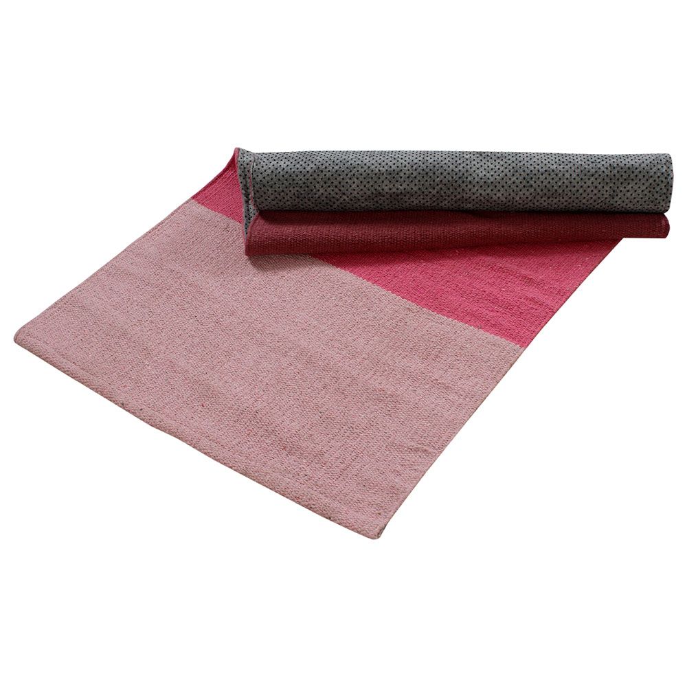 Cherrypick - Kids Room Rug Handloom Antiskid - Pink