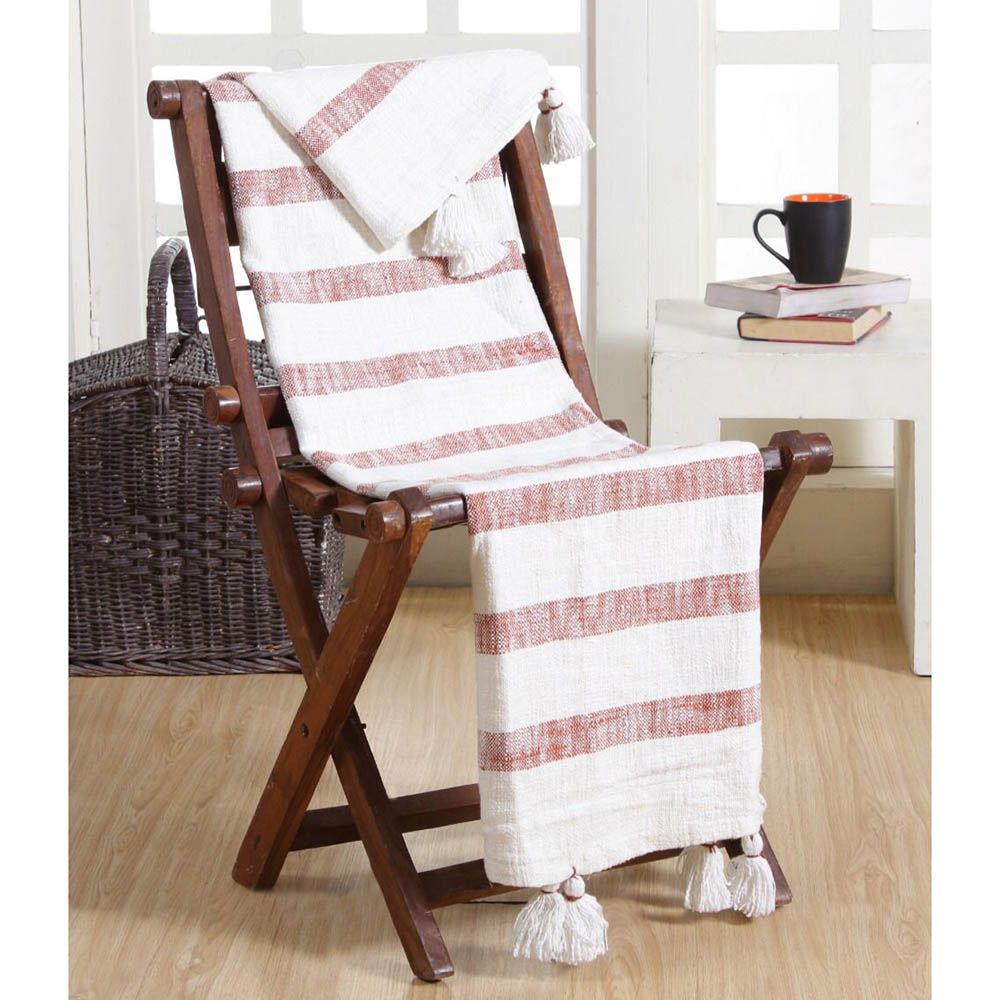 Cherrypick - Cotton Throw W/ Tassels - Assorted