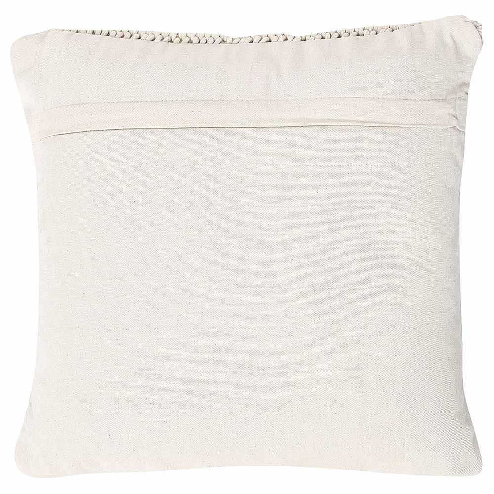 Cherrypick - Macrame Wave Cushion Cover W/ Pillow - Grey