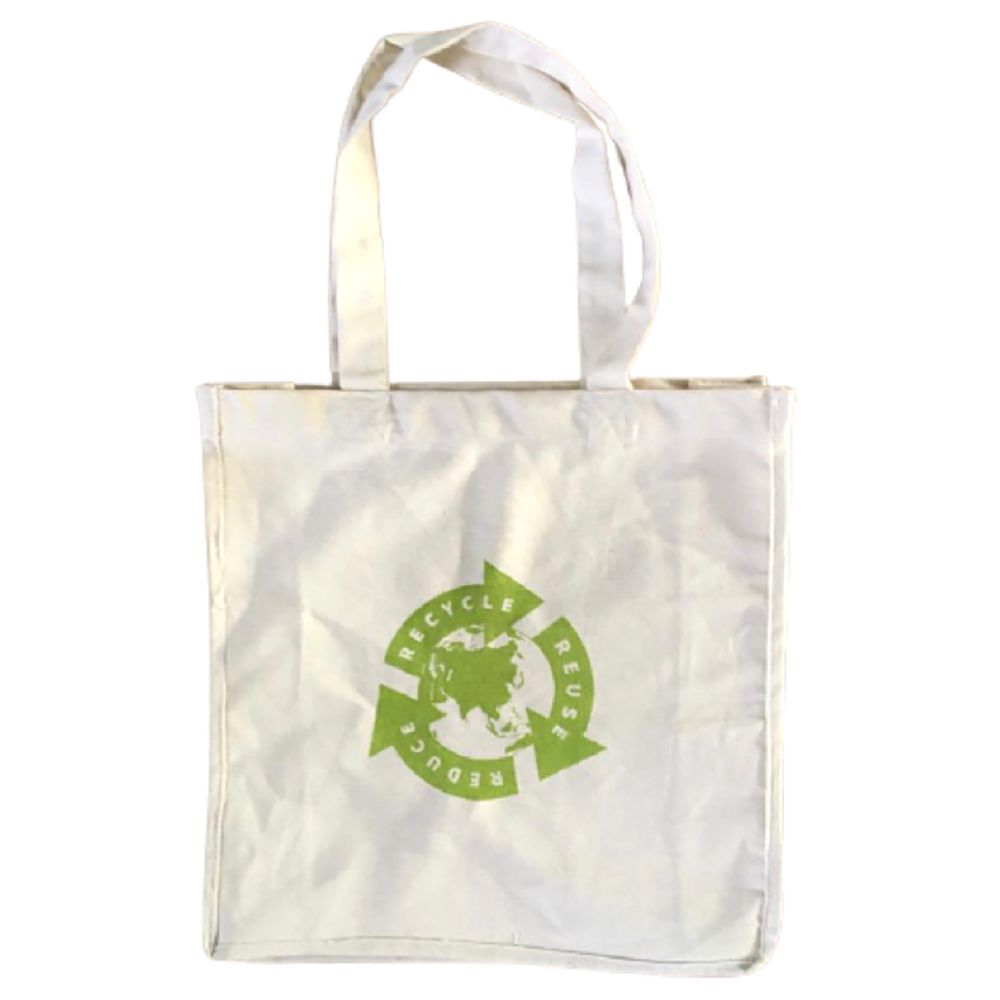 Cherrypick - Eco Friendly Cotton Shopping Bags - Pack of 10 - White