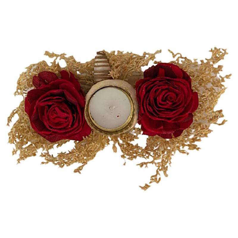 Cherrypick - Eco Candle Stand - Set of 2 - Red - Assorted