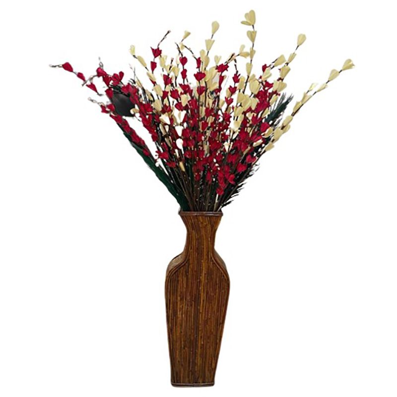 Eco Flowers - Floor Handcrafted Bamboo Vase