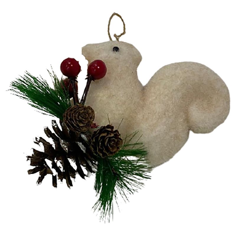 Merry Christmas - Squirrel Hanging Decoration