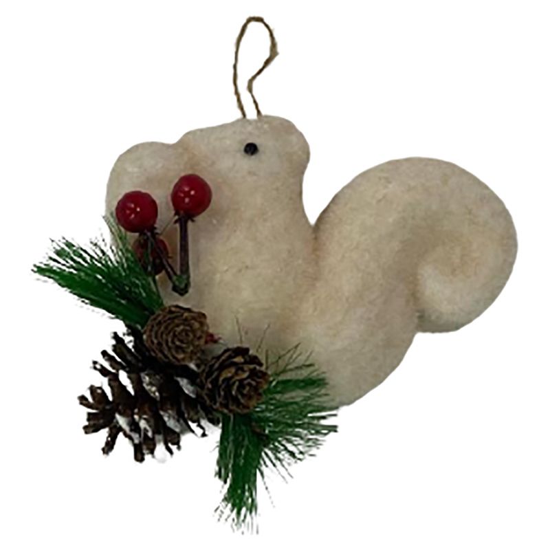 Merry Christmas - Squirrel Hanging Decoration