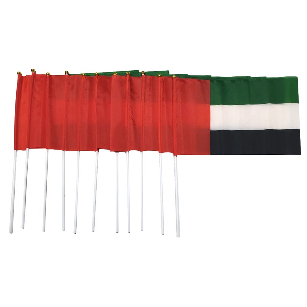 Mindset - UAE National Day Flags 12 pcs Set