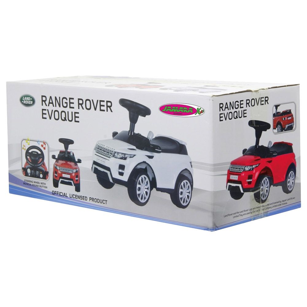 Megastar - Licensed Range Rover Evoque Push Car - Red