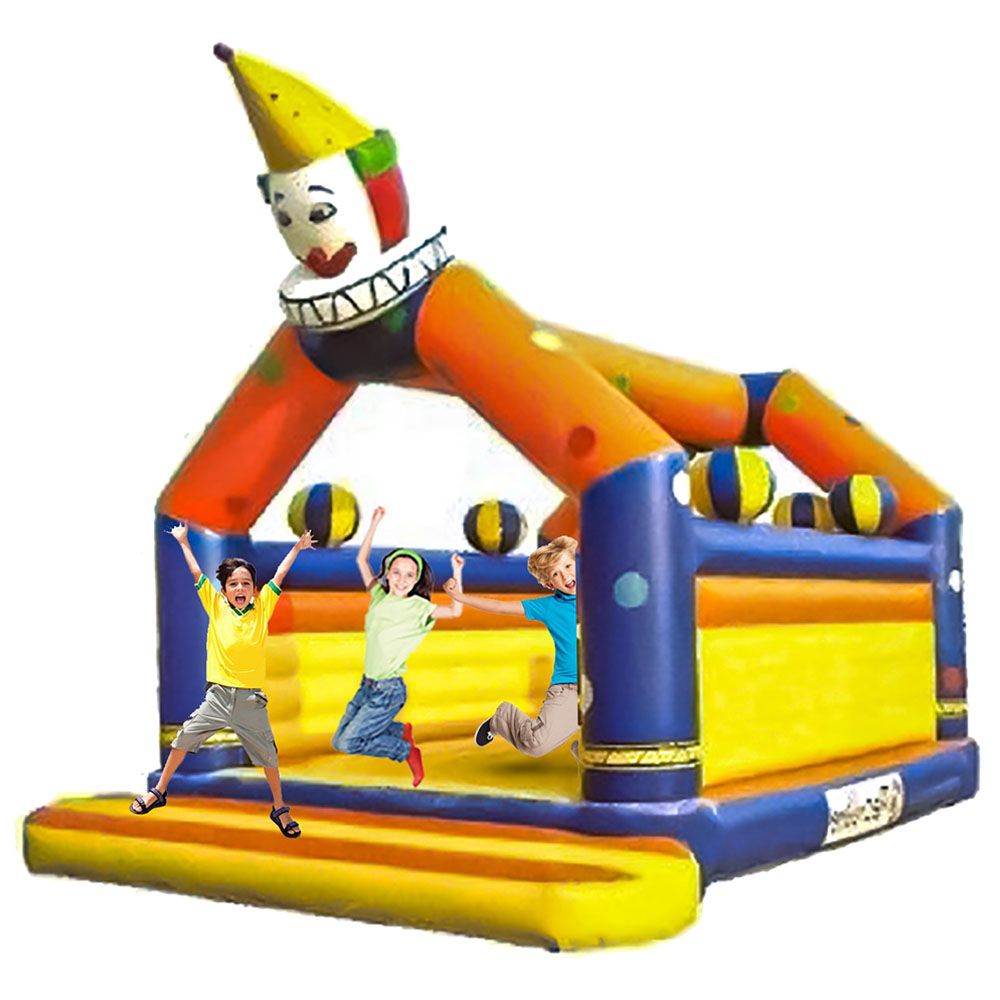 Megastar - Inflatable Happy Clown Big Bouncy Castle