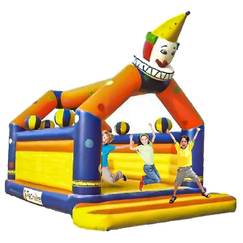 Megastar - Inflatable Happy Clown Big Bouncy Castle