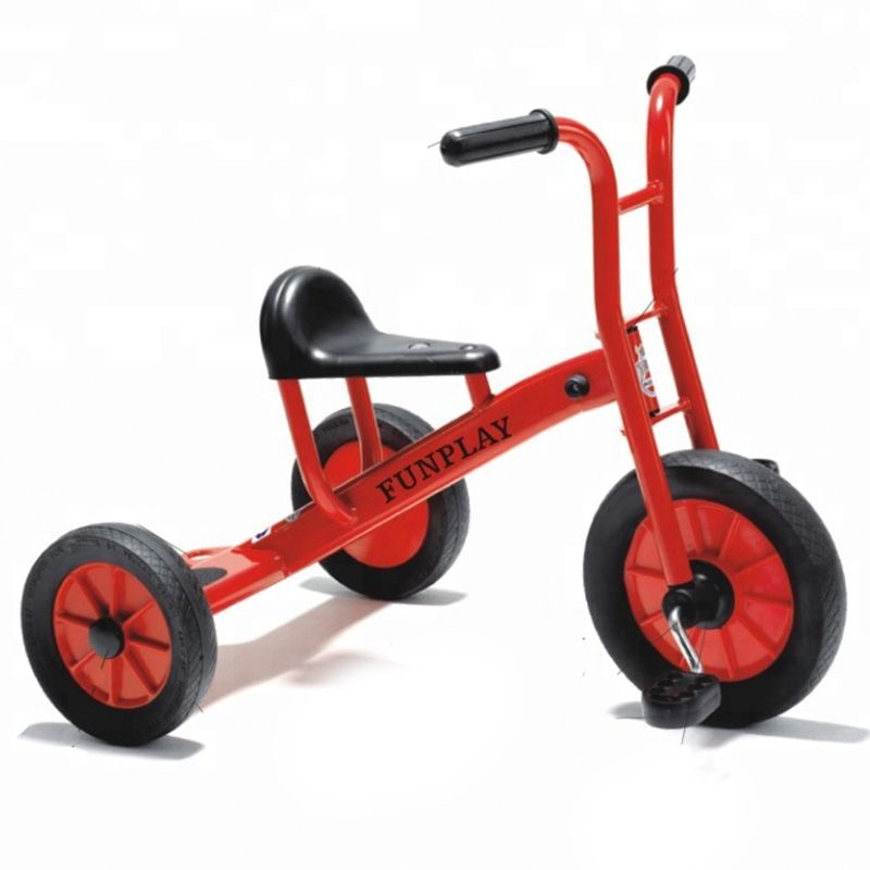 Megawheels - Kids Single Seater Metal Tricycle For Parks Red