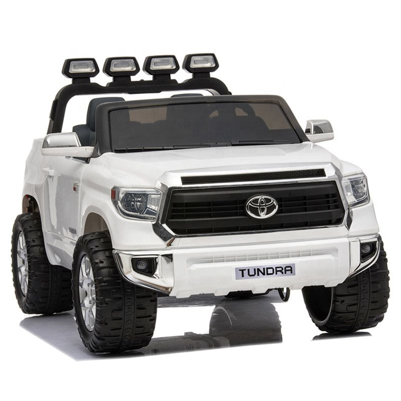 Megastar Ride On Licensed 12V Toyota Tundra - White