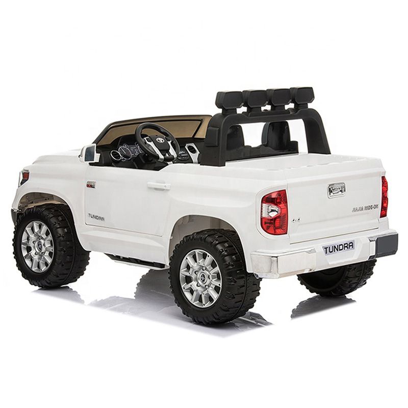 Megastar Ride On Licensed 12V Toyota Tundra - White